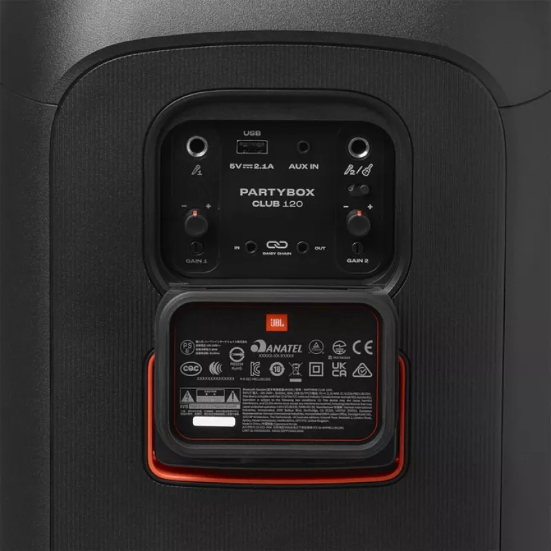 JBL PartyBox Club 120 vakarėlių garsiakalbis juodas 160 W