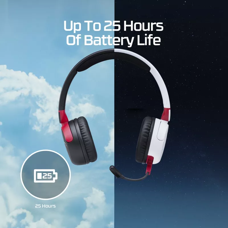 HyperX Cloud Mini - belaidės žaidimų ausinės (juoda)