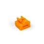 Prievado blokatorius + raktas Smartkeeper NL03PKOR RJ-45 Oranžinis 10 vnt.