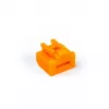 Prievado blokatorius Smartkeeper NL03P1OR RJ-45 Oranžinis 12 vnt.