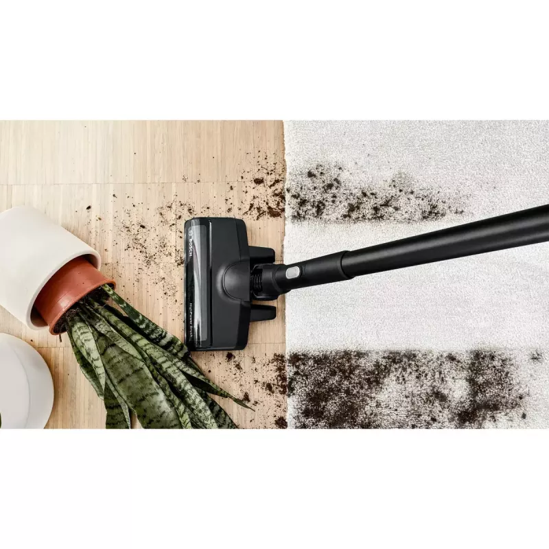 Bosch Serie 8 BBS8214 belaidis dulkių siurblys / elektrinė šluota 2-in-1 belaidis dulkių siurblys Baterija Sausas Be maišelio Balta 4 Ah