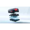 Bosch Serie 8 BBS8214 belaidis dulkių siurblys / elektrinė šluota 2-in-1 belaidis dulkių siurblys Baterija Sausas Be maišelio Balta 4 Ah