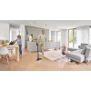 Bosch Serie 8 BBS8214 belaidis dulkių siurblys / elektrinė šluota 2-in-1 belaidis dulkių siurblys Baterija Sausas Be maišelio Balta 4 Ah