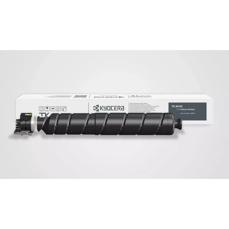 Tonerio kasetė Kyocera TK-8615K juoda Originali, išeiga 40 000 puslapių, 1 vnt.