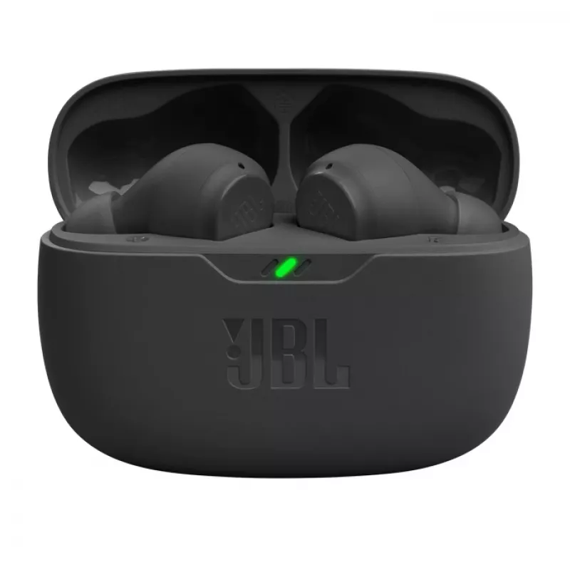 JBL Wave Beam ausinės, True Wireless Stereo (TWS), į ausį, skambučiams/muzikai/sportui/kasdienai, juodos