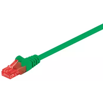 Jungiamasis laidas Goobay CAT 6 U/UTP Žalias 3m