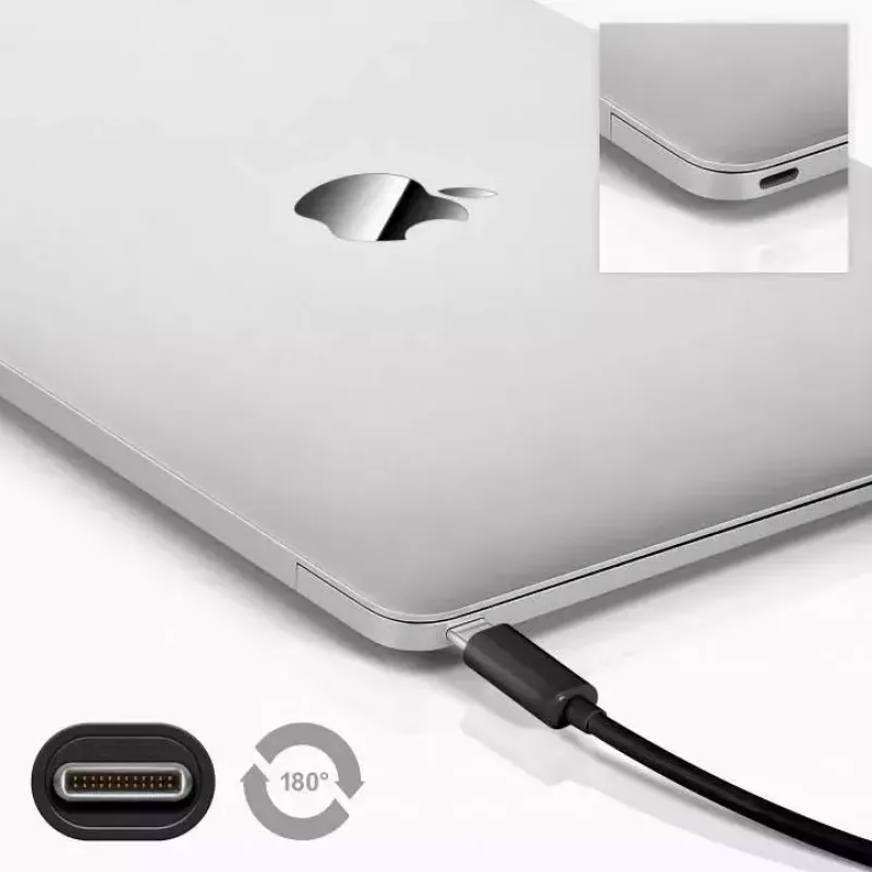 Goobay USB laidas USB 2.0 1 m Micro-USB B USB C juodas