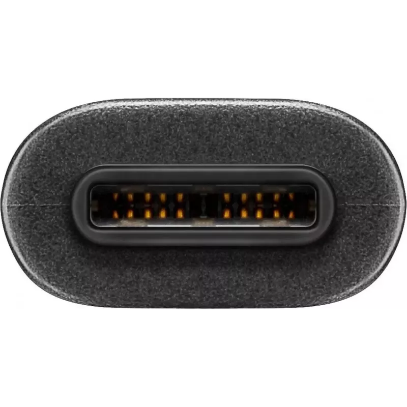 Goobay USB laidas USB 2.0 1 m Micro-USB B USB C juodas