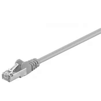 Tinklo kabelis Goobay CAT 5e komutacinis kabelis RJ-45 Cat5e 0,25 m pilkas