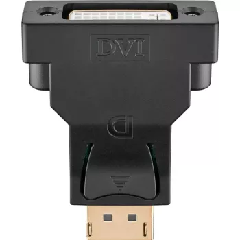 Goobay DisplayPort/DVI-D adapteris 1.1 auksuotas Juoda