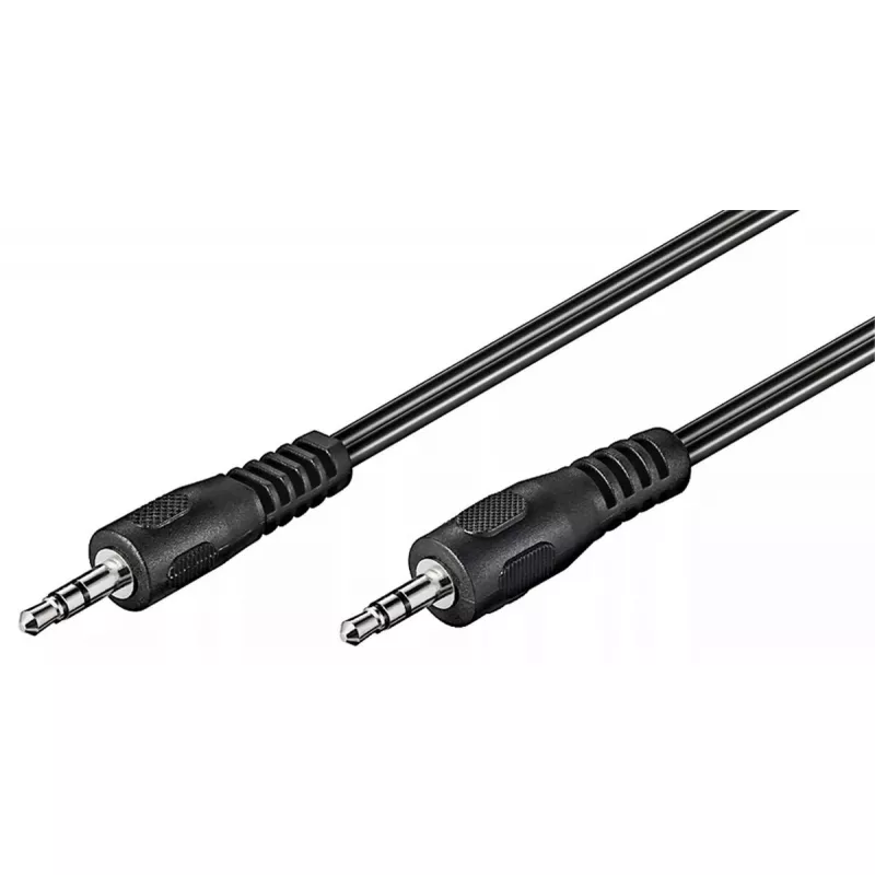 AUX garso jungties kabelis Goobay 50019 3,5 mm stereo plokščias 1,5 m