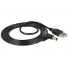 Maitinimo kabelis USB A DC 1,5 m DeLOCK 83578