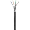 Tinklo kabelis Goobay CAT 6 lauko S/FTP 100 m juodas