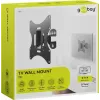 TV sieninis laikiklis Basic Tilt Goobay 51893