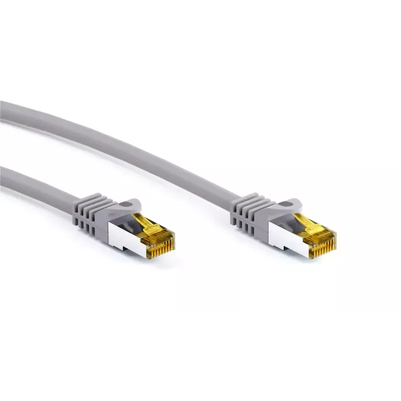 Tinklo kabelis Goobay 91576 Cat7 S/FTP 0,5 m pilkas