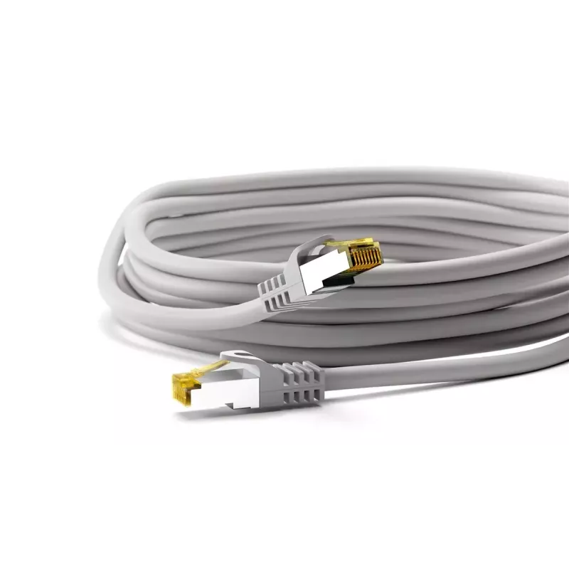 Tinklo kabelis Goobay 91576 Cat7 S/FTP 0,5 m pilkas