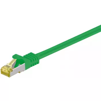 Tinklo kabelis Goobay RJ45 komutacinis kabelis CAT 6A S/FTP RJ-45 Cat7 5 m žalias