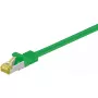 Tinklo kabelis Goobay RJ45 komutacinis kabelis CAT 6A S/FTP RJ-45 Cat7 5 m žalias