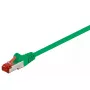 Tinklo kabelis Goobay CAT 6 komutacinis kabelis RJ-45 Cat6 0,25 m žalias