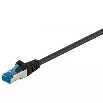 Tinklo kabelis Goobay 93664 RJ-45 Cat6a 0,5 m juodas
