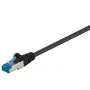 Tinklo kabelis Goobay 93664 RJ-45 Cat6a 0,5 m juodas