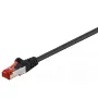 Tinklo kabelis Goobay 68696 RJ-45 Cat6 2m Juodas