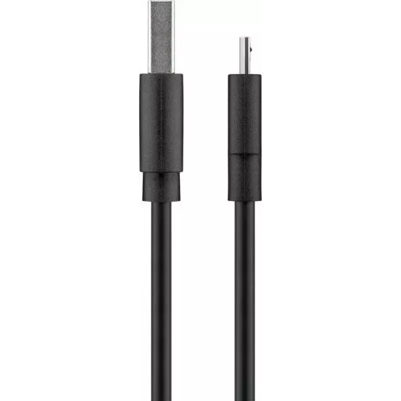Goobear Micro-USB greito įkrovimo ir sinchronizavimo laidas 1 m USB 2.0 juodas