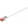 Tinklo kabelis Goobay 94913 RJ-45 Cat6 0,25 m baltas