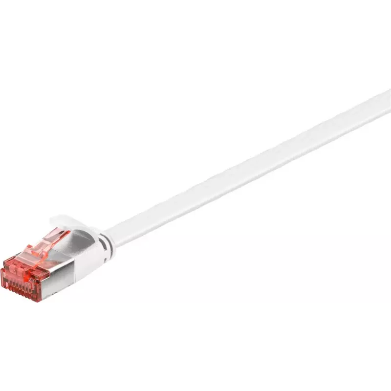 Tinklo kabelis Goobay 94913 RJ-45 Cat6 0,25 m baltas