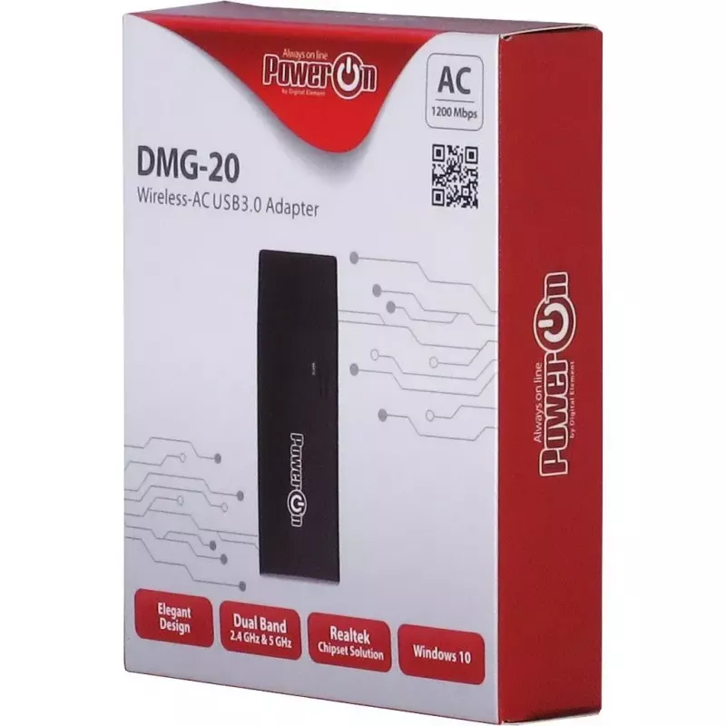 Belaidis adapteris Inter-Tech DMG-20