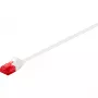 Tinklo kabelis Goobay 93693 2 m Cat6 U/UTP baltas