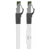 Tinklo kabelis Goobay CAT 8.1 Patch Cord RJ-45 Cat8.1 1m Baltas