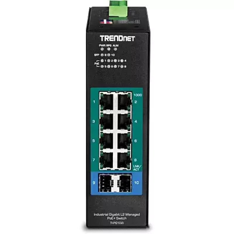 Valdomas L2 gigabitinio eterneto komutatorius Trendnet TI-PG102I