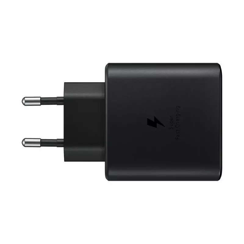 Samsung EP-TA845 išmaniojo telefono įkroviklis juodas AC greitasis įkrovimas vidaus