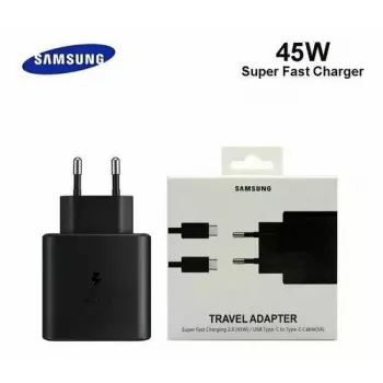 Samsung EP-TA845 išmaniojo telefono įkroviklis juodas AC greitasis įkrovimas vidaus