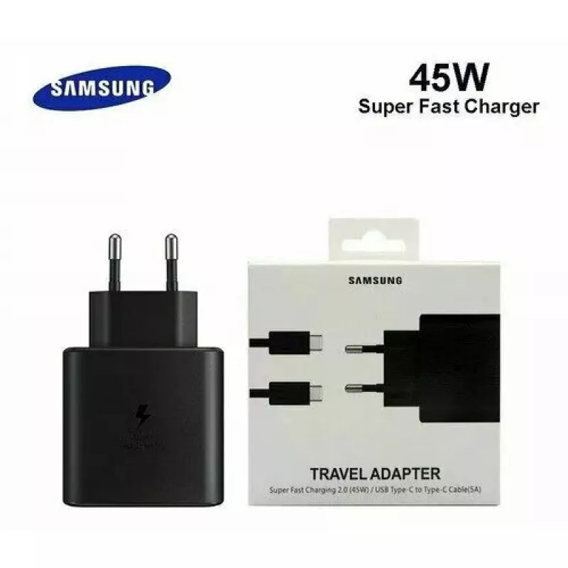 Samsung EP-TA845 išmaniojo telefono įkroviklis juodas AC greitasis įkrovimas vidaus
