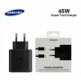Samsung EP-TA845 išmaniojo telefono įkroviklis juodas AC greitasis įkrovimas vidaus