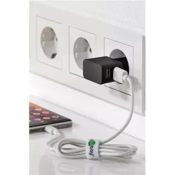 Įkroviklio rinkinys vidaus Goobay Dual Apple Lightning 44995