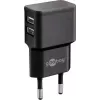 Įkroviklio rinkinys vidaus Goobay Dual Apple Lightning 44995