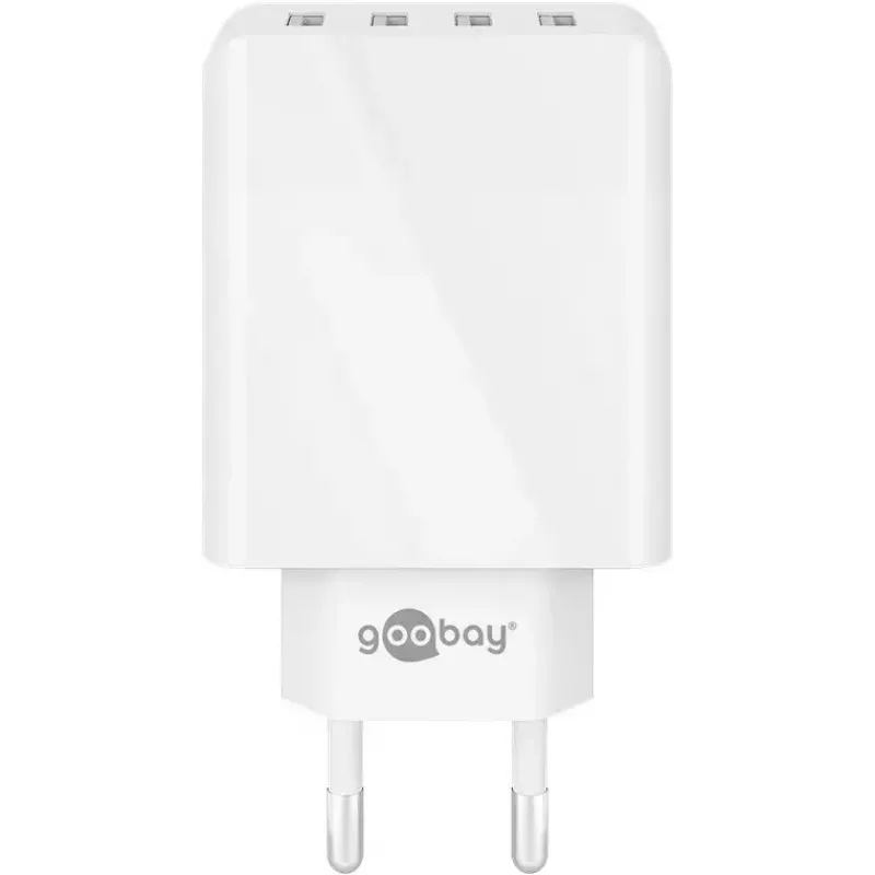 Vidinis įkroviklis Wentronic 44962 Universalus Baltas 4 USB prievadai 5V