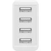Vidinis įkroviklis Wentronic 44962 Universalus Baltas 4 USB prievadai 5V