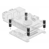 Tarpiklis M2.5 šešiakampis vidinis 10 mm juodas 4 vnt. DeLOCK 60243