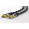 Bendraašis kabelis Wentronic 70664 2 m F Jungtis, Juodas