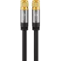 Bendraašis kabelis Wentronic 70664 2 m F Jungtis, Juodas