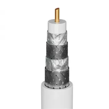 Koaksialinis kabelis Wentronic 70346 1 m juodas