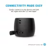 HP Black Bluetooth Speaker 360, laidinis ir belaidis, mono nešiojamas garsiakalbis, juodas, cilindro formos, su mygtukais, universalus