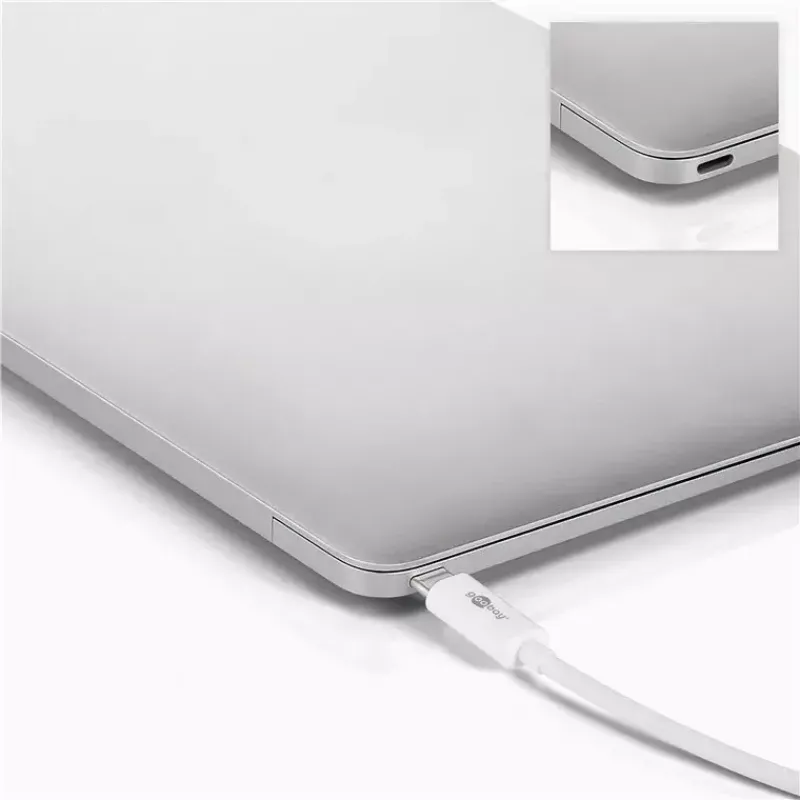 USB grafikos adapteris Goobay 52412 Baltas
