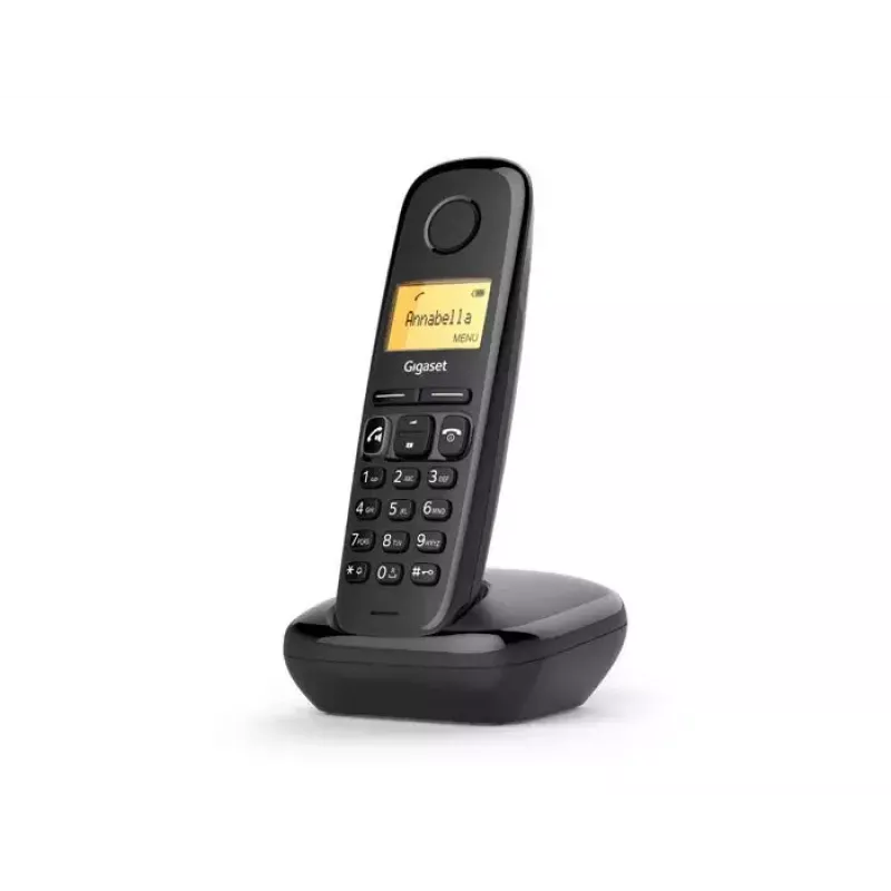 Analoginis/DECT telefonas Gigaset A270A Apsaugos kodas Juodas Belaidis ragelis