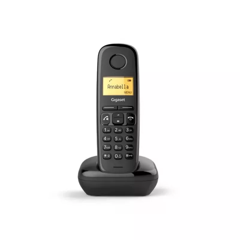 Analoginis/DECT telefonas Gigaset A270A Apsaugos kodas Juodas Belaidis ragelis