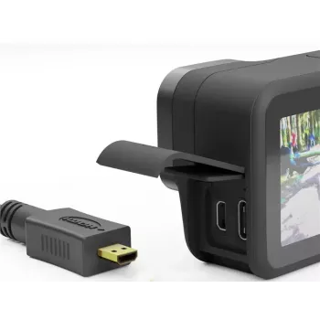 HDMI laidas Wentronic 58683 0,15 m D tipo Micro į A tipo standartinį, juodas